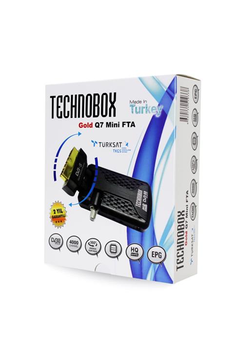 Technobox Gold Q7 Uydu Alıcısı 4000 Kanal Uydu Alıcısı