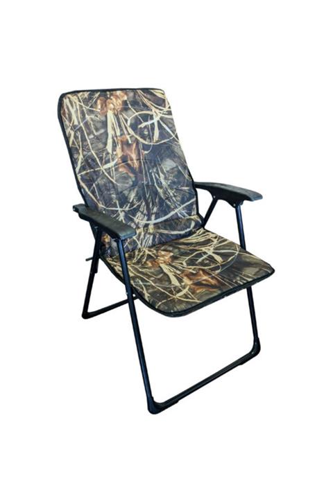 SAVAGE Saz Desen Katlanabilir Petli Kamp Koltuğu