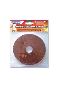 Vodaseal Kahverengi Kapı Pencere Soğuk Bandı Fitili Yapışkanlı 15 Mm 6 Metre