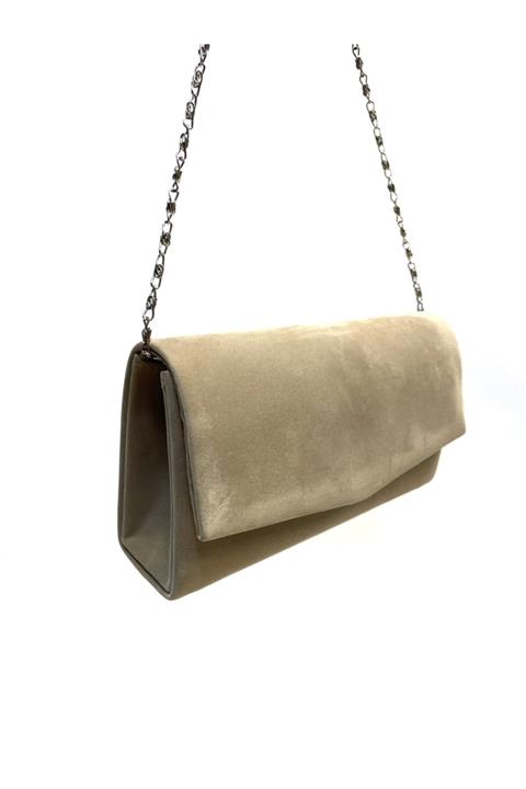 Busrabags Ten Nubuk Kadın Gece Abiye Çanta