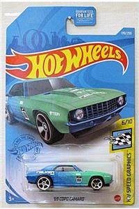 HOT WHEELS Tekli Arabalar '69 Copo Camaro Gry44