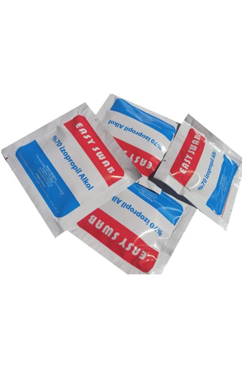 Easy Alkollü Mendil %70 Ipa, Cilt Temizleme Mendili 100 Ade
