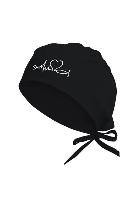 Tasarım Trend Siyah Kalp Ritmi Steteskop Cerrahi Bone