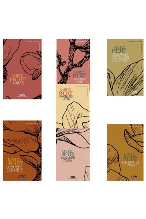 Yapı Kredi Yayınları Kültür Kayıp Zamanın Izinde 7 Kitap Takım