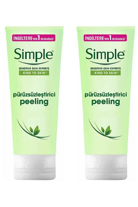 Simple 2 Adet * B5 Ve E Vitamini Içeren Yüz Pürüzsüzleştirici Peeling 75 Ml