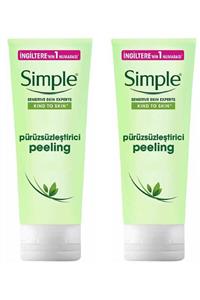 Simple 2 Adet * B5 Ve E Vitamini Içeren Yüz Pürüzsüzleştirici Peeling 75 Ml