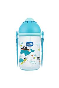 Wee Baby Kız-erkek Bebek Desenli Askılı Pipetli Bardak 380 ml 6+ Ay-wee171