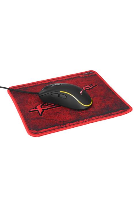 Apple Xtrike Me Mouse Seti Rgb Işıklı Gaming Mouse + Mouse Pad 2 In 1 Set - 3600 Dpı 7 Tuşlu