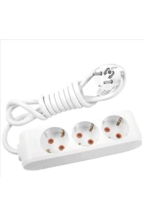 VİKO Multi-let 3 Lü Kablolu Grup Priz 5 Metre