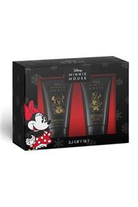 Disney Mickey Mouse Disney Minnie Mouse 2'li Kofre Set Vücüt Losyonu Ve Duş Jeli