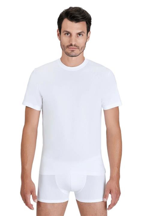 Kom Erkek Siyah James 2'li Tshırt 1005