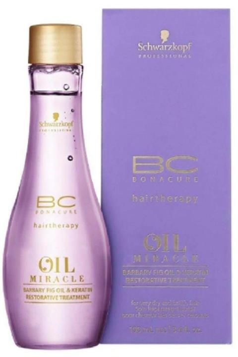 Bonacure Bc Kuru Ve Yıpranmış Saçlar Için Saçta Kalan Mucize Yağ - Frenk Inciri Özlü 100 Ml