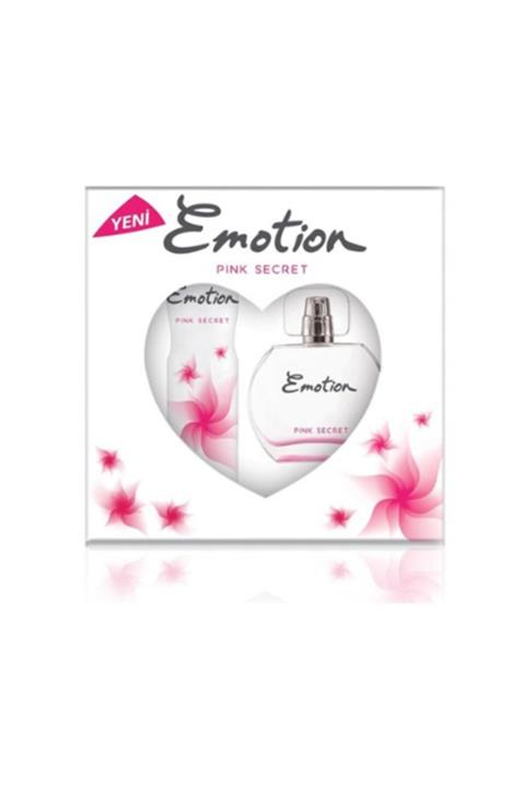 Emotion Pink Secret Edt Parfüm 50 Ml & Deodorant 150 Ml 1 Alana 1 Bedava