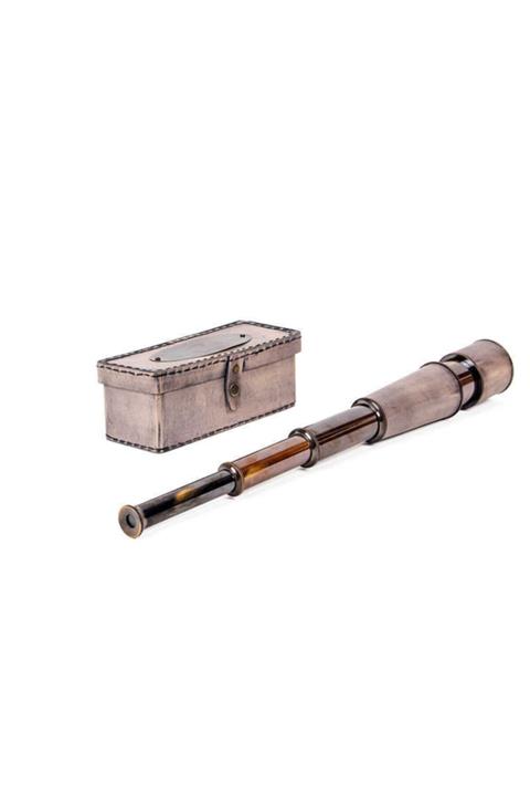 Go İthalat Deri Kaplı Nostaljk Dürbün