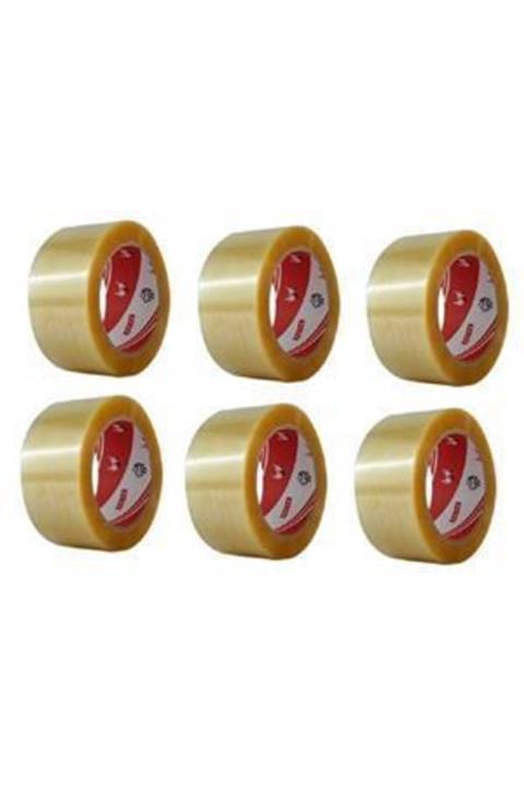 Vege 45x100 Koli Bandı Aslan Şeffaf 6 Lı