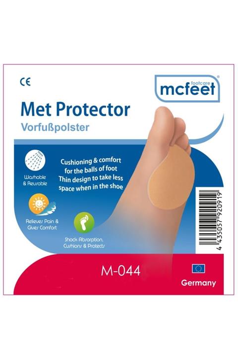 mcfeet Metatars Koruma Met Protector Silikon&tekstil Small 1 Çift