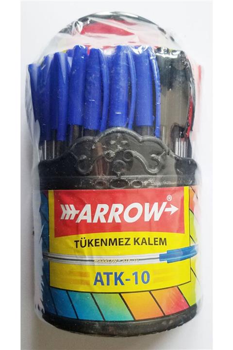 aksuticaret Arrrow 40 Adet Tükenmez Kalem 3 Renk