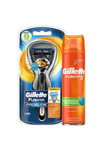 Gillette Fusion Proglide Makine + Fusion Ultra Hassas 200 ml Tıraş Jeli