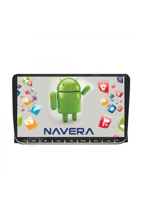 NAVERA Vn-w78a Wolkswagen Uyumlu 9inç Androıd 8.1 1gm Ram16gb Ful Hd Tv Navigasyonlu Teyp