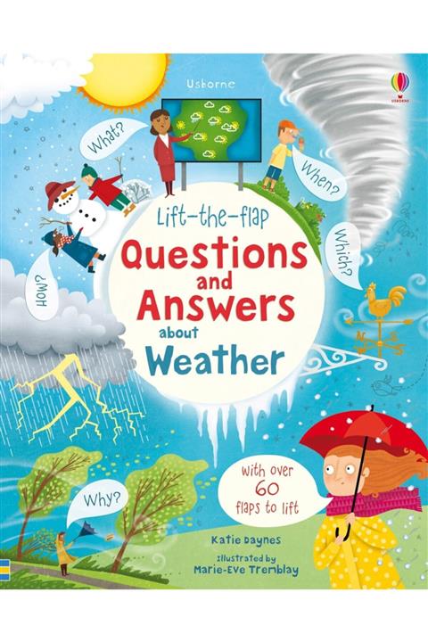 The Milky Books Usborne Lift The Flap Questions & Answers About Weather