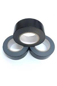 NewVario Duct Tape  Tamir Bandı Siyah 48 mm X 50 m 3 Adet