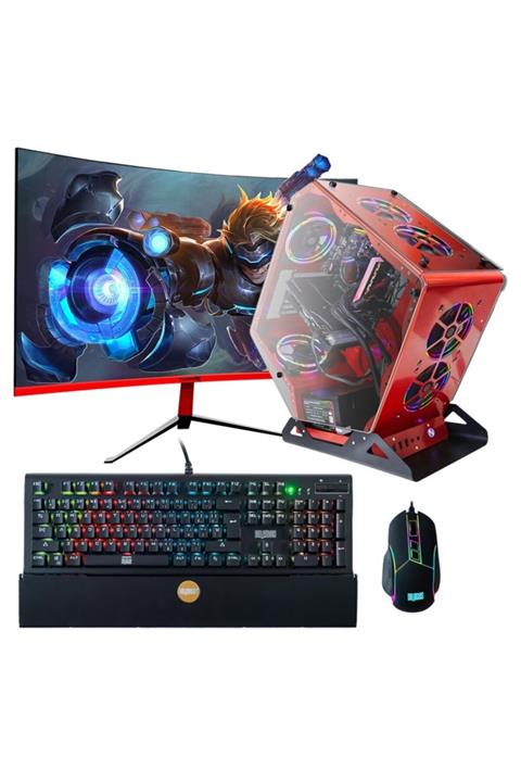 DRAGOS DRx360 i5 10400F 8GB Ram 256GB M.2 NVMe 4GB GTX1050Ti 23.6\