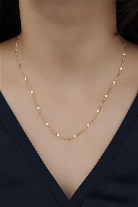 Tmt Silver Gümüş Italyan Kılçık Pullu Gurmet Model Zincir