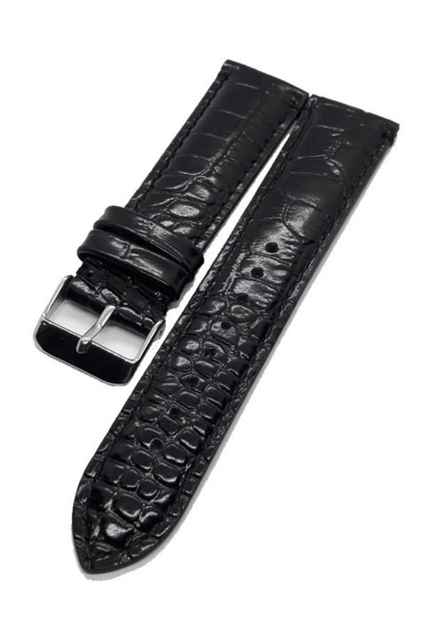 SAATKORDONCUSU Emporio Armani Ar2447 Model Siyah Deri Saat Kordonu