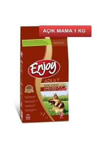 Enjoy Kuzu Etli Ve Pirinçli Yetişkin Köpek Maması 1 Kg.