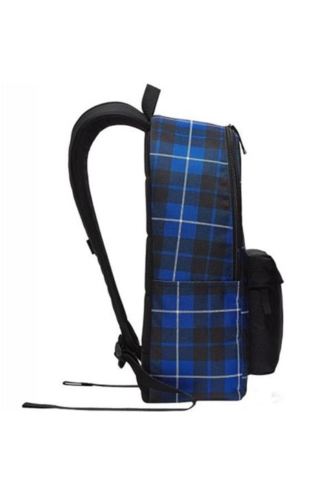 Nike Ba5880-011 Unisex Lacivert Ekoseli Sırt Çantası