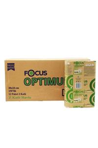 Focus Optimum Z Katlı Havlu 150'li 12 Paket