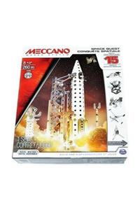 Meccano Füze Metal Lego 260 Parça Uzay Mekiği 15 Model Orjinal 15205