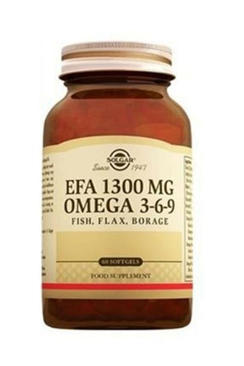 Solgar Efa 1300 mg Omega 3-6-9 60 Softgel