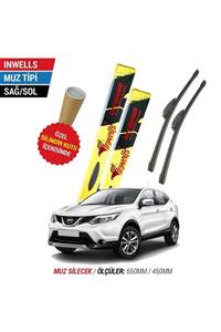 Inwells Nissan Qashqai Inwells Muz Silecek Takımı (2014-2019)