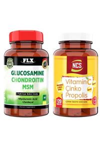 NCS Glucosamine Chondroitin Msm 60 Tab + Vitamin C Çinko Propolis 120 Tab
