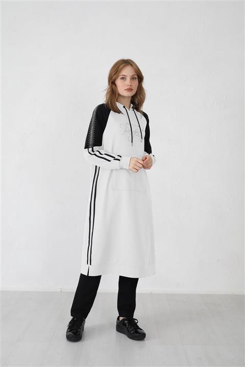 Moodbasic Kanguru Cepli Takım Ekru