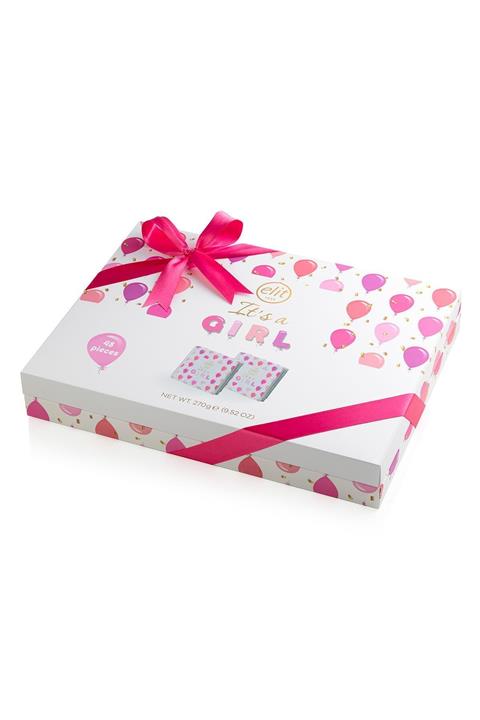 Elit Çikolata It's A Girl Bebek Çikolatası 270g Glutensiz
