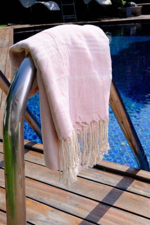 NOVAROMA Rosebery Keten Peştemal Plaj Havlusu