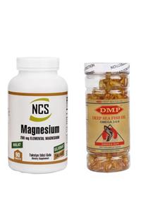 NCS Magnesium Malat Glisinat Taurat 90 Tablet Omega 3 6 9 Balık Yağı 200 Kapsül