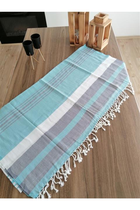 Hueva Home Püsküllü Bambu Peştemal