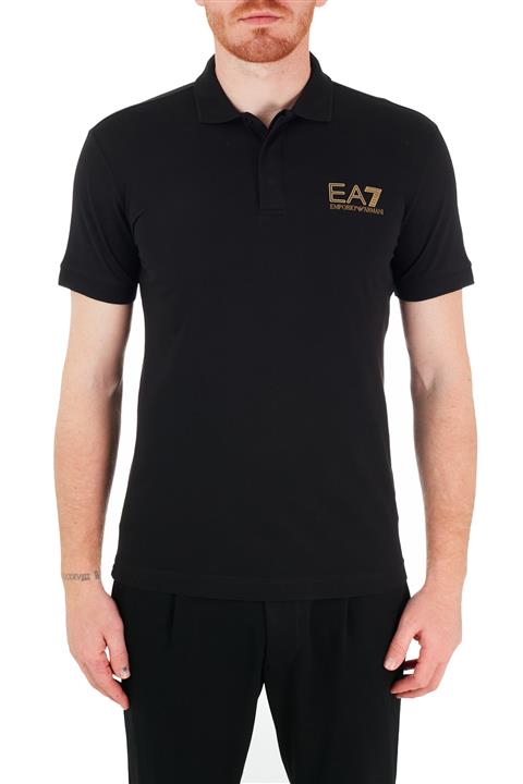 EA7 Marka Logolu % 100 Pamuk Polo T Shirt Erkek Polo 3kpf36 Pj5az 1200
