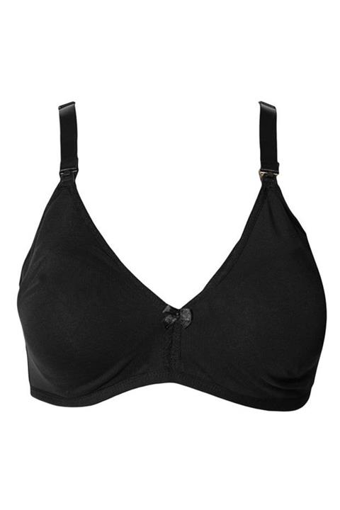 EliteWomans 3581 Pamuklu Emzirme Sütyen Siyah
