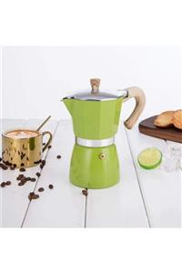 JoyCoffee Yeşil Moka Pot 3 Cups