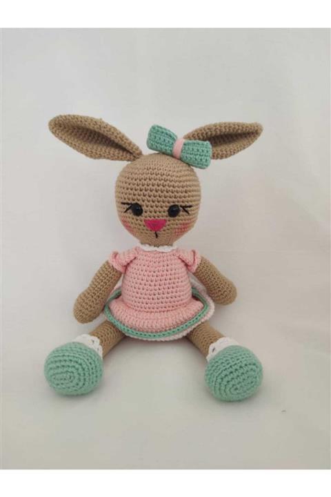 OYUNCAKPARK Tavşan Uyku Arkadaşı Amigurumi Organik Oyuncak