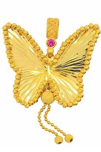 CiGOLD Taşlı Kolye Ucu 22 Ayar Altın 9,15 Gr 6298