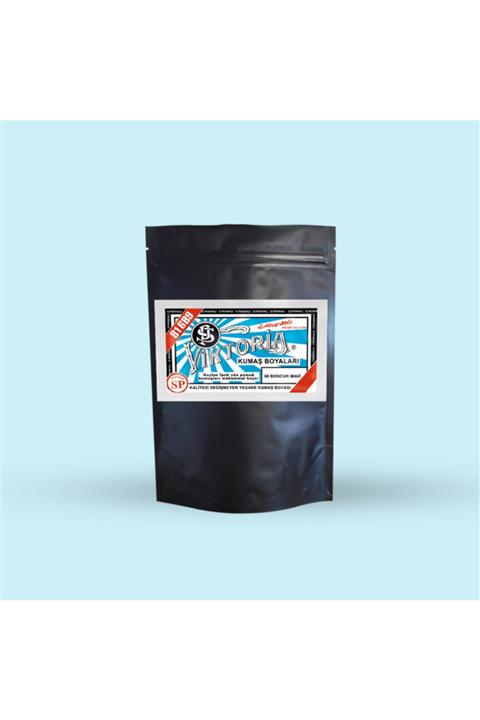 Viktoria Boncuk Mavi Toz Kumaş Boyası