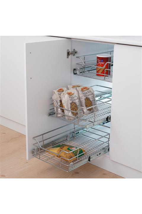 Huzur Mobilya Bağımsız Teleskopik Raylı Çekmece 55 cm