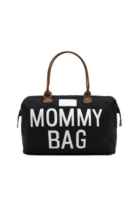 DADU Kadın Siyah Mommy Bag Anne Bebek Bakım Çantası