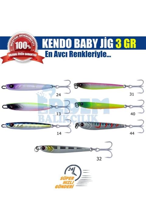 Kendo Baby Jig 3 Gram - Lrf Jigleri