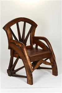 HİMARRY El Işlemeli Orjinal Tik ( Teak ) Ağacı Sandalye 1 Metre